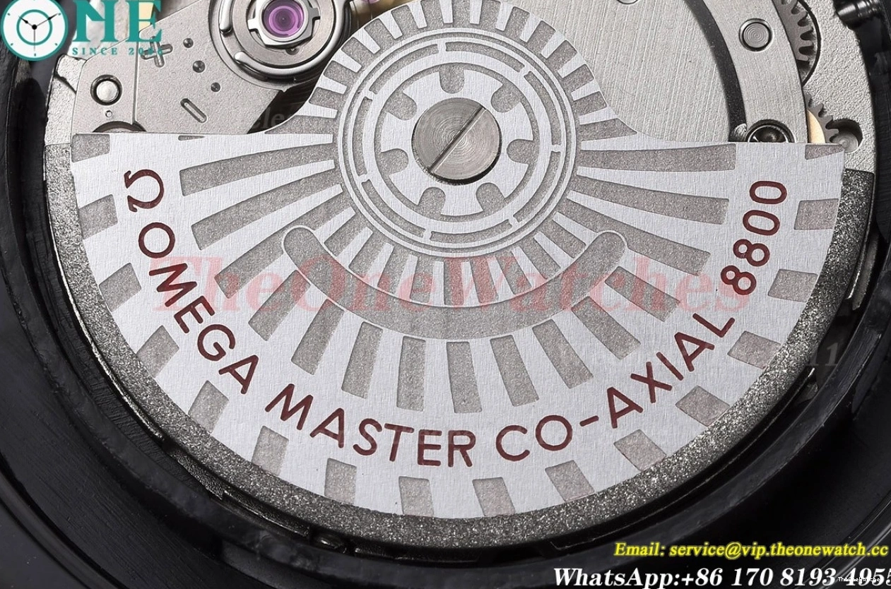 Dial 300m Black PVD PVD 42mm GDF MY8215 Seamaster 0201